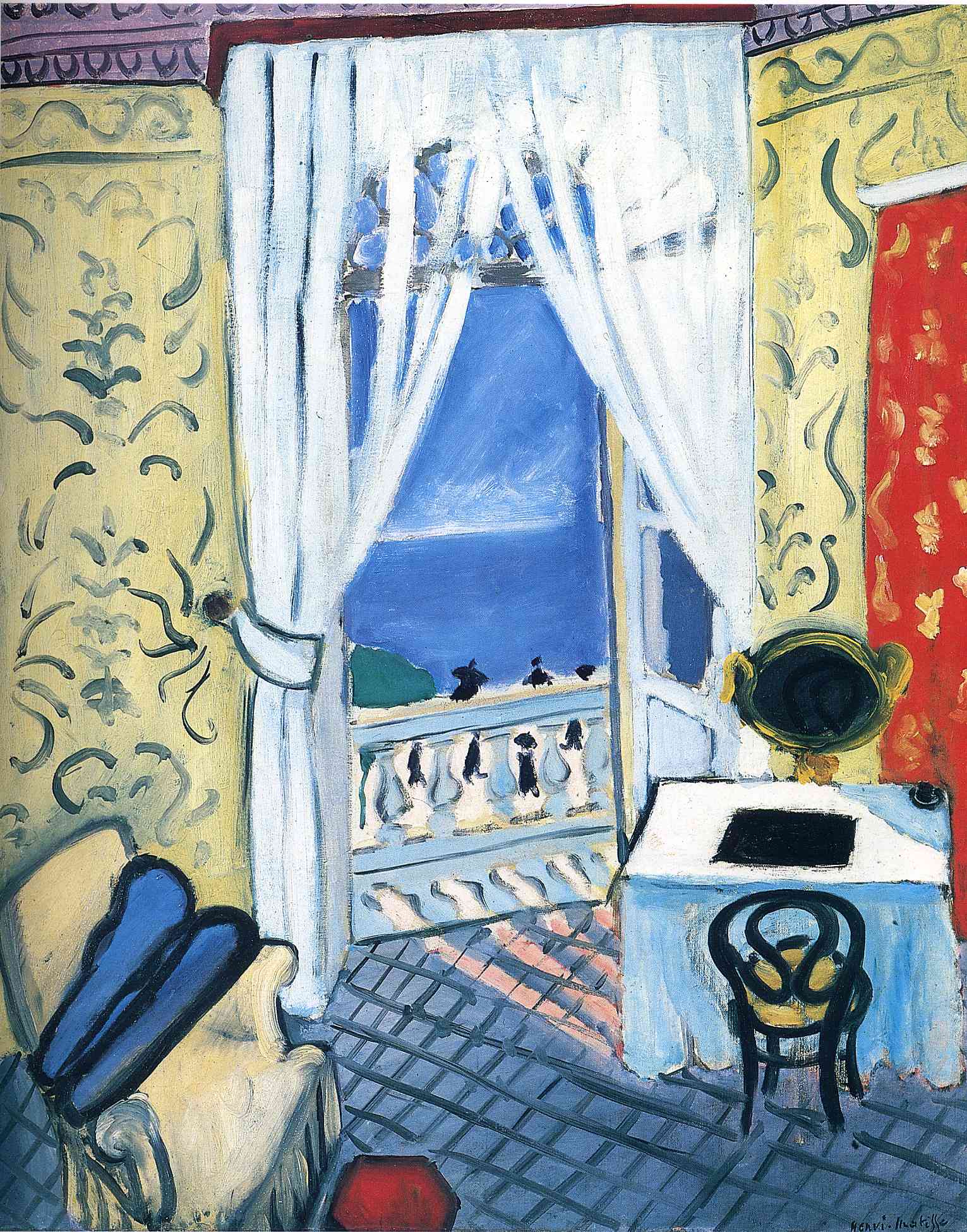 Henri Matisse - Interior with a Violin Case 1919